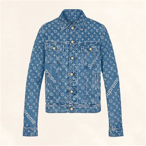 Louis Vuitton monogram denim jacket